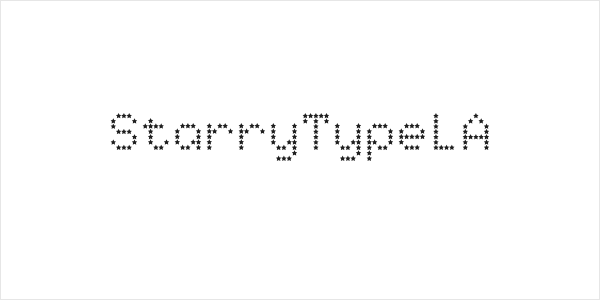 StarryTypeLA Logo