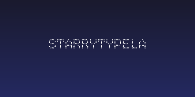 StarryTypeLA Social Header