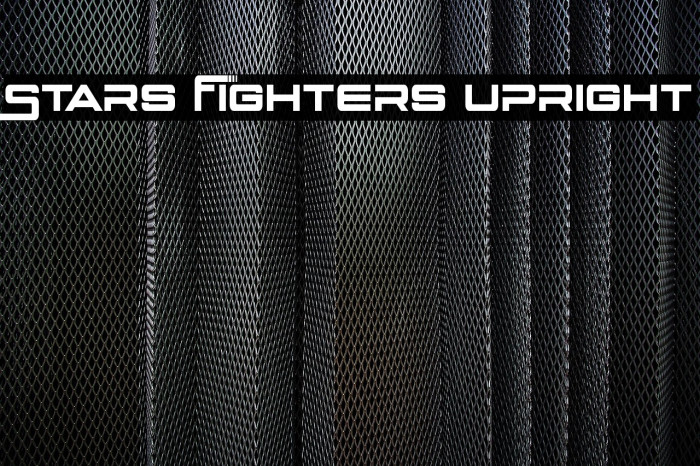 Stars Fighters Upright Example 2