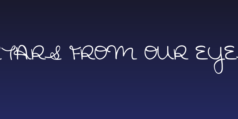 Stars From Our Eyes Social Header