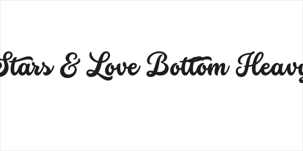 Stars & Love Bottom Heavy Logo