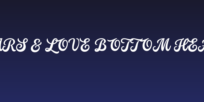 Stars & Love Bottom Heavy Social Header