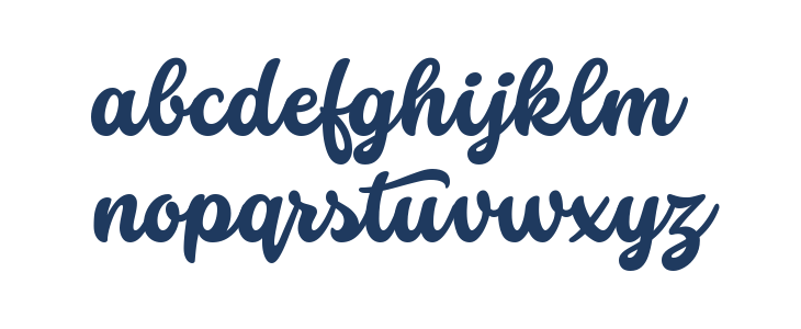 Stars & Love Bottom Heavy Lowercase