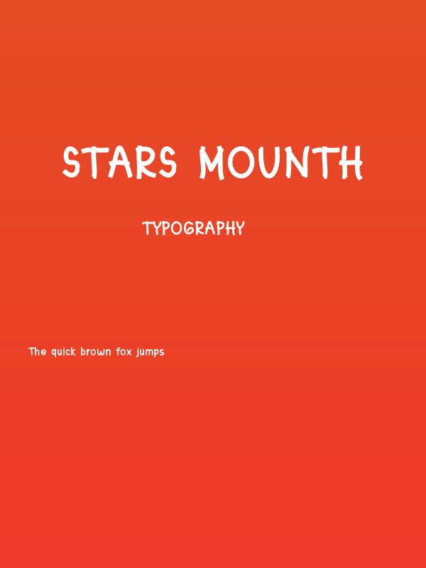 Stars Mounth Poster