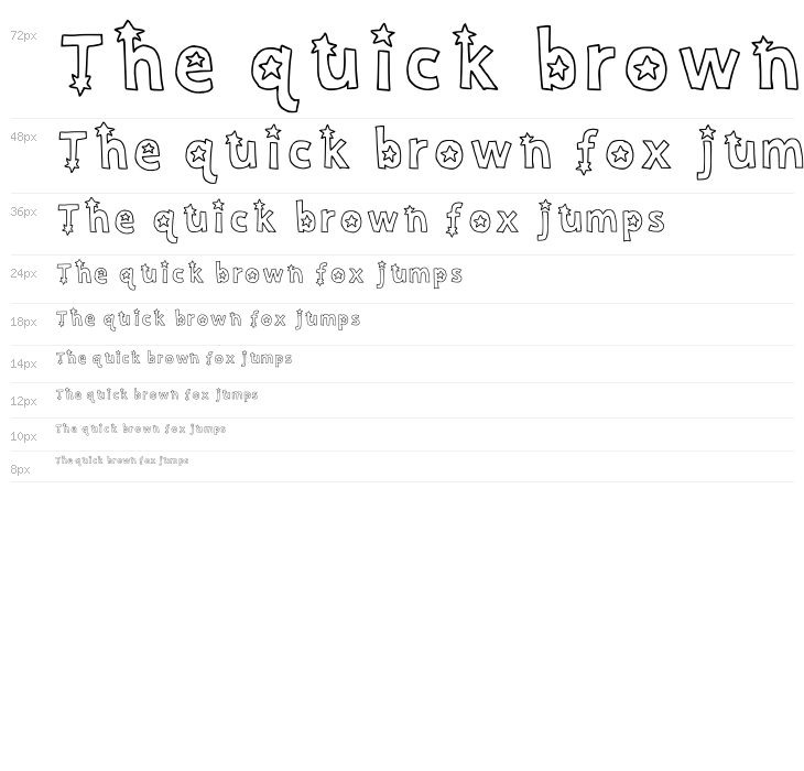 Stars Regular Waterfall