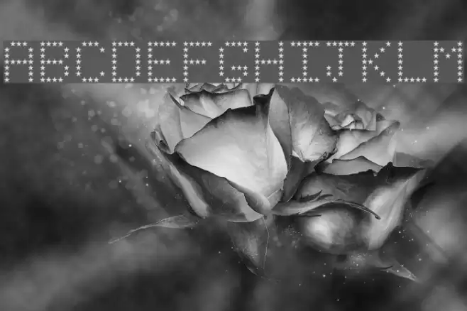 Stars Revenge Regular Шрифта examples