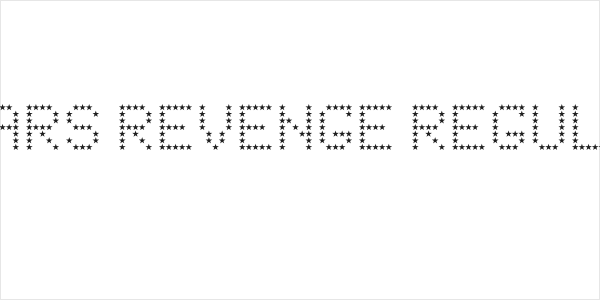 Stars Revenge Regular Logo