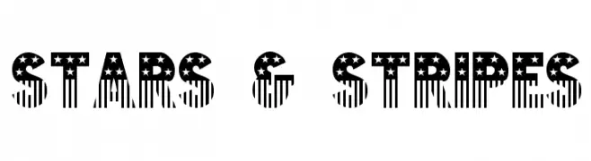 Stars & Stripes  Fuentes Gratis Descargar