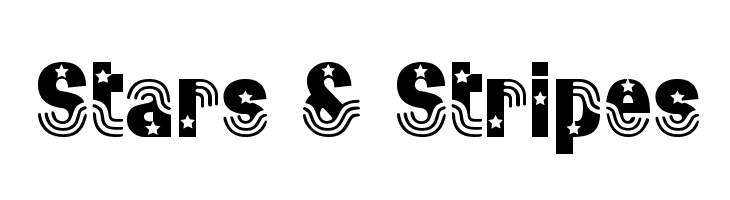 Stars & Stripes  font caratteri gratis