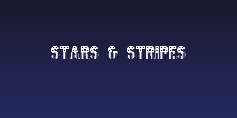 Stars & Stripes Social Header