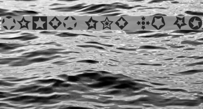 Stars for 3D FX Font examples