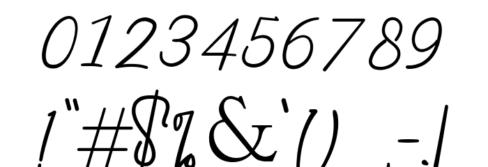 Stars in the sky Font OTHER CHARS
