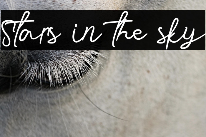 Stars in the sky Example 1