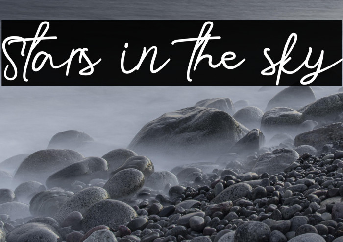 Stars in the sky Example 2