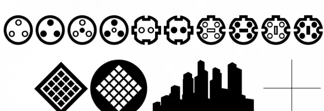 StarsStripesBullets Font OTHER CHARS