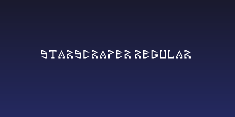 Starscraper Regular Social Header