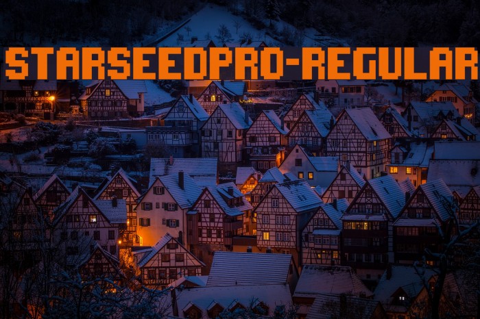 StarseedPro-Regular Example 1
