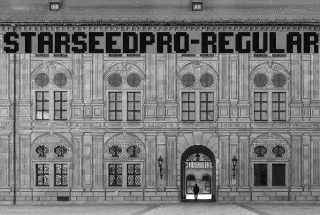 StarseedPro-Regular Font examples