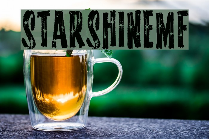 StarshineMF Font examples