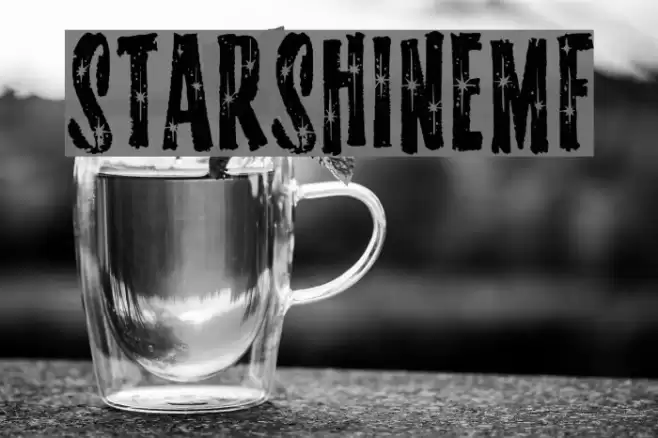 StarshineMF Шрифта examples