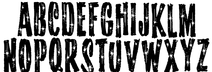 StarshineMF Font LOWERCASE