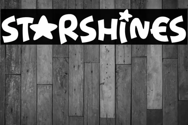Starshines 字体 examples