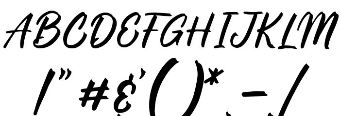 Starships DEMO Font OTHER CHARS
