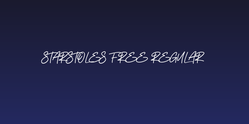 Starstoles Free Regular Social Header