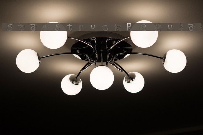 Starstruck Regular Font examples
