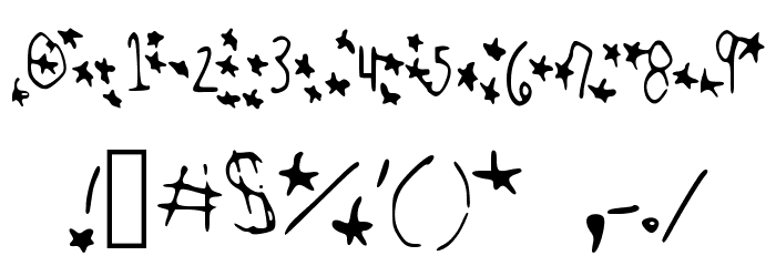 Starstrukk Font OTHER CHARS