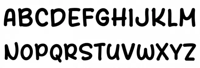 Start Story Schriftart Gro&szlig;