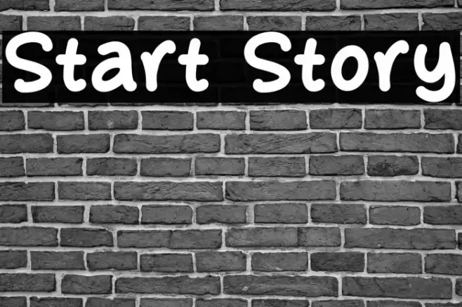 Start Story Schriftart examples