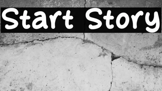 Start Story Schriftart examples