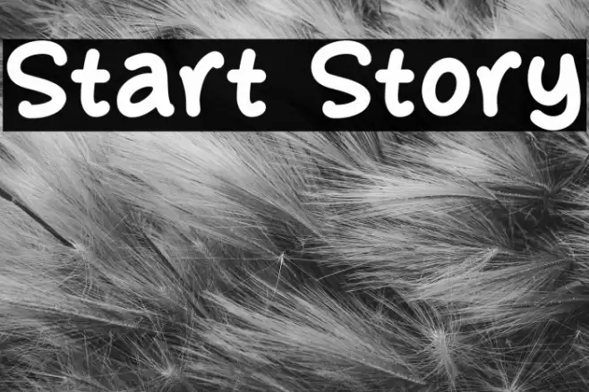 Start Story Schriftart examples