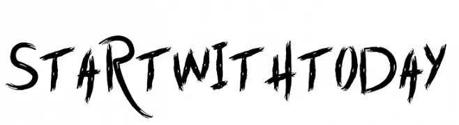 Start with Today  font caratteri gratis
