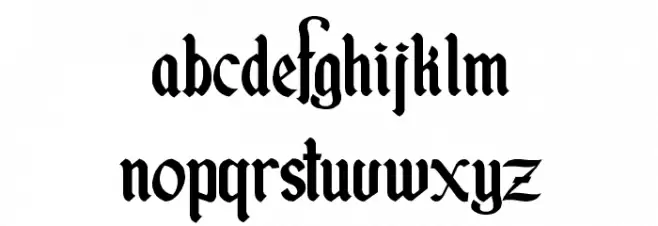 Started by a Mouse Font LOWERCASE