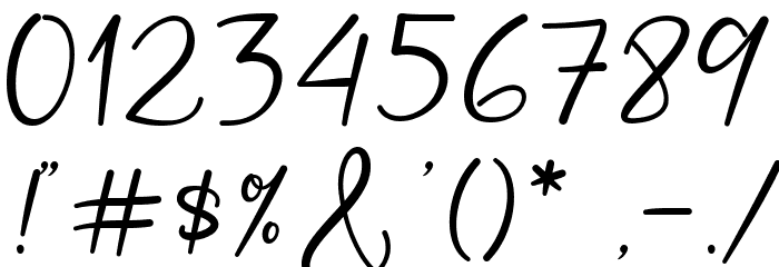 Starting DEMO Font OTHER CHARS