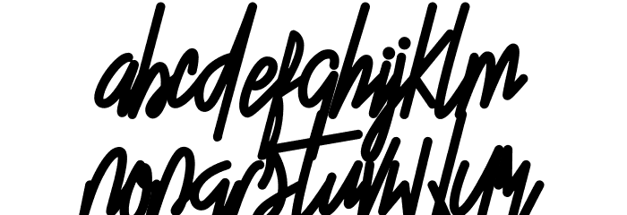 Starting Live Font LOWERCASE