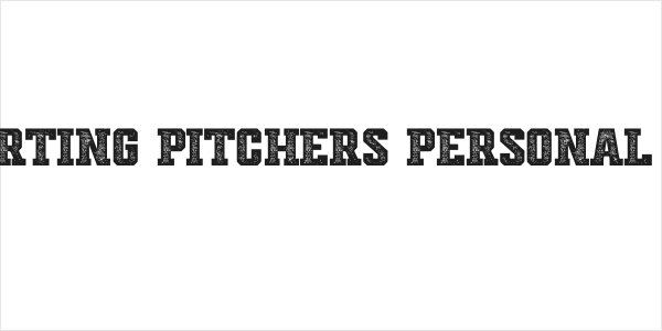 Starting Pitchers Personal Use Logo