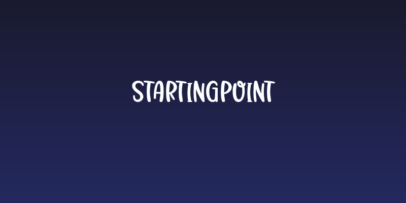 StartingPoint Social Header
