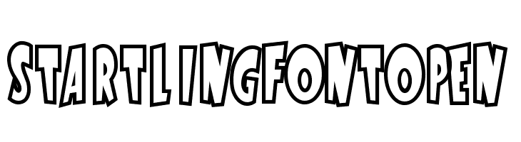 StartlingFontOpen  नि: शुल्क फ़ॉन्ट्स डाउनलोड