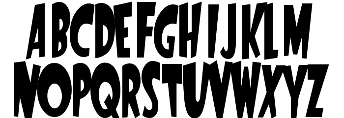 StartlingFont Font LOWERCASE