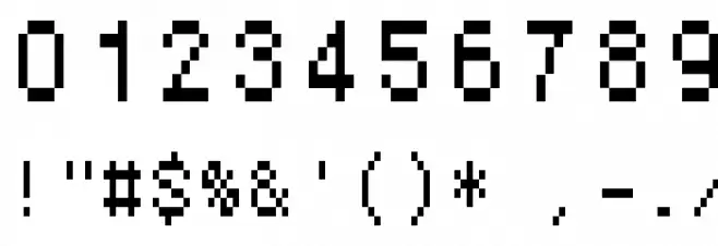 Startup From 2X3Y Font OTHER CHARS