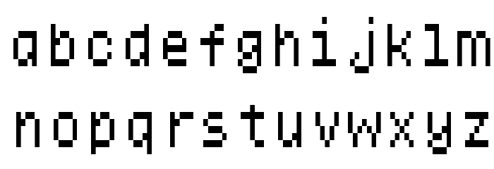 Startup From 2X3Y Font LOWERCASE