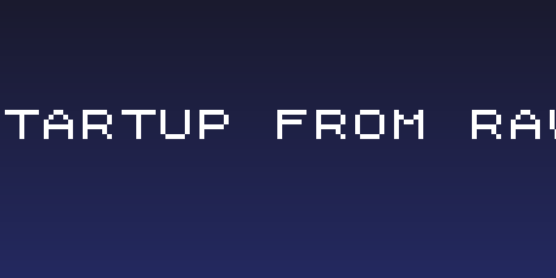 Startup From Raw Social Header