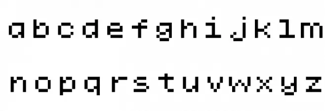 Startup From Raw 字体 小写