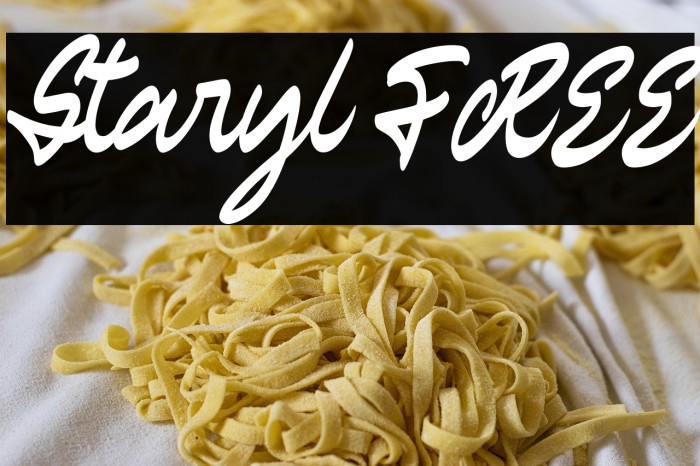 Staryl FREE Example 1