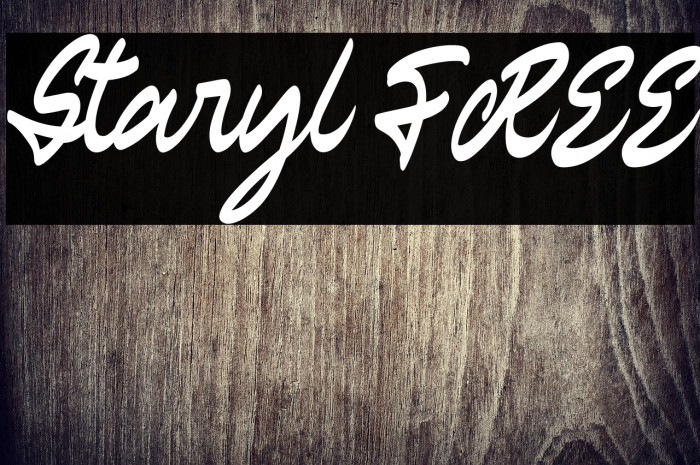 Staryl FREE Example 2