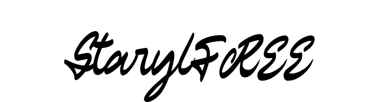 StarylFREE  フリーフォントのダウンロード
