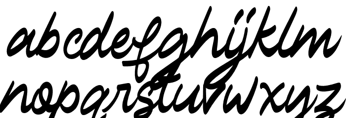 StarylFREE Font LOWERCASE